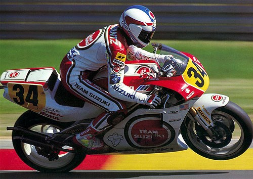 Kevin Schwantz at Donington